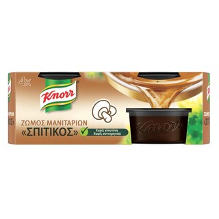 KNORR | ΣΠΙΤΙΚΟΣ | Σπιτικός Ζωμός Μανιταριών 112g Έκπτωση 20%