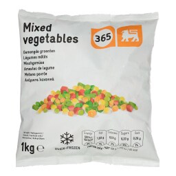 365 | Ανάμικτα Λαχανικά Κατεψυγμένα 1kg