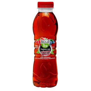 ΛΟΥΞ | Ice Tea Πράσινο Τσάι Κόκκινα Φρούτα 500ml