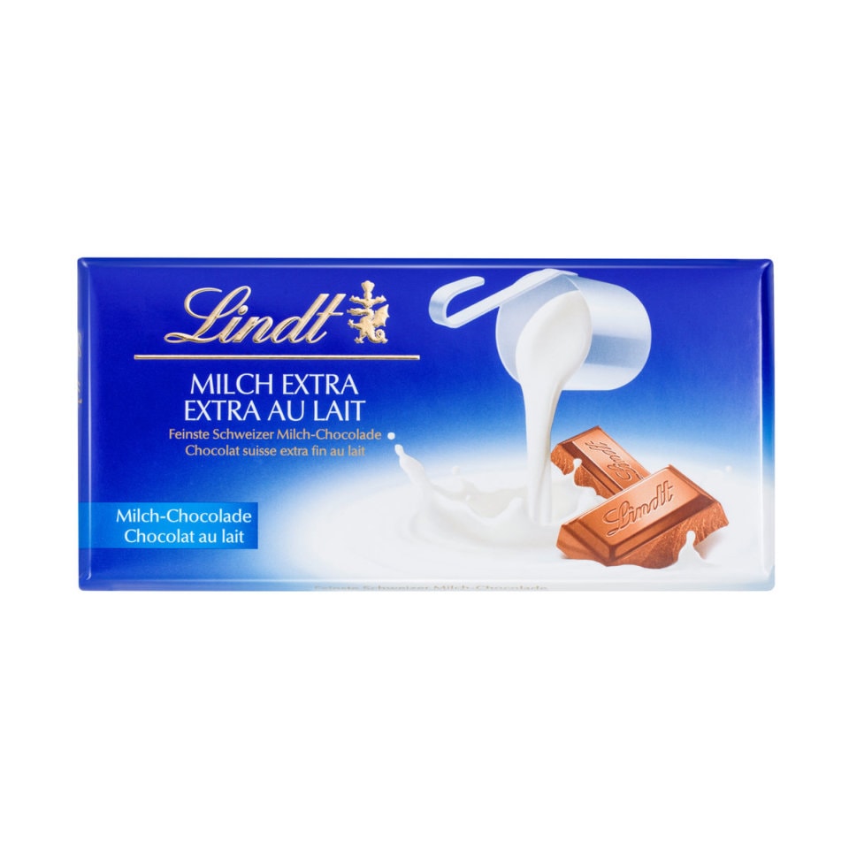 LINDT Σοκολάτα Γάλακτος Ελβετική 100gr