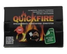 QUICKFIRE | ΠΡΟΣΑΝΑΜΜΑ ECO FRIENDLY 50 ΤΕΜΑΧΙΑ 1 ΤΕΜ