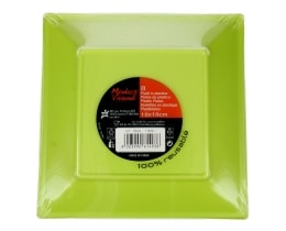 - | ΠΙΑΤΑ ΠΛΑΣΤΙΚΑ ΤΕΤΡΑΓΩΝΑ ΛΑΧΑΝΙ 18 CM 8 ΤΕΜ