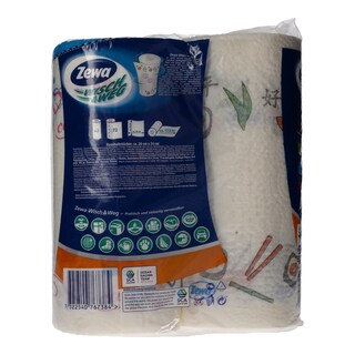 ZEWA | ΧΑΡΤΙ ΚΟΥΖΙΝΑΣ WISCH AND WEG DESIGN 2 ΦΥΛΛΑ 2 ΤΕΜ