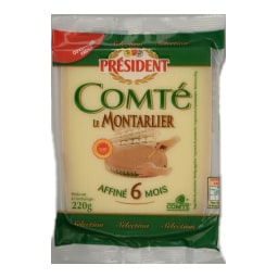 PRESIDENT | Τυρί Ημίσκληρο Montarlier Comte 220g