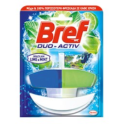 BREF | Καθαριστικό Τουαλέτας Υγρό Duo Activ Lime & Mint 50ml