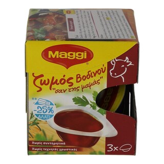 MAGGI | ΦΡΕΣΚΟΣ ΖΩΜΟΣ ΒΟΔΙΝΟΥ ΣΑΝ ΤΗΣ ΜΑΜΑΣ 72 GR