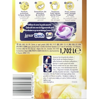 LENOR | Συμπυκνωμένο Μαλακτικό Luxe Gold Orchid 74 Μεζούρες