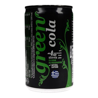 GREEN | ΑΝΑΨΥΚΤΙΚΟ COLA ΚΟΥΤΙ 150 ML