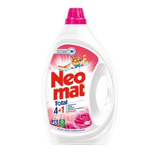 NEOMAT | Yγρό Πλυντηρίου Ρούχων Άνθη Τριανταφυλλιάς 45 Μεζούρες
