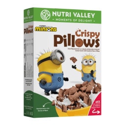NUTRI VALLEY | Δημητριακά Minions Crispy Pillows 375g