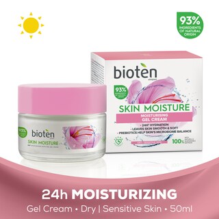 BIOTEN | Κρέμα Προσώπου Ημέρας Skin Moisture Ξηρές Επιδερμίδες 50ml