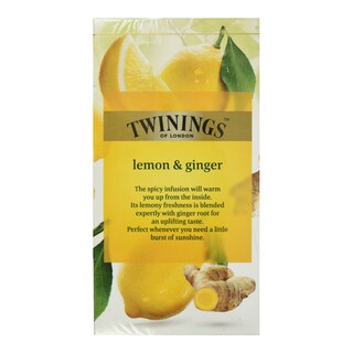 TWININGS | Αφέψημα Λεμόνι Τζίντζερ 20x1.5g