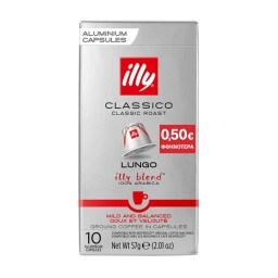 ILLY | Κάψουλες Καφέ Lungo Classico 57gr Έκπτωση 0.50Ε