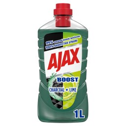 AJAX | Υγρό Καθαρισμού Boost Charcoal & Lime 1lt