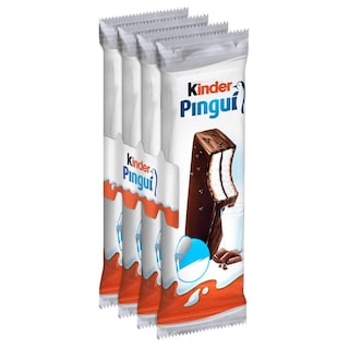 KINDER | Κέικ Pingui Γάλα & Σοκολάτα 4x30g