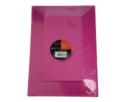 - | ΠΙΑΤΕΛΕΣ ΠΛΑΣΤΙΚΕΣ ΠΑΡΑΛΛΗΛΟΓΡΑΜΕΣ 32 Χ 23 CM ΦΟΥΞΙΑ 1 TEM