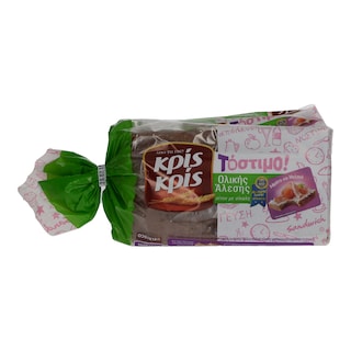 ΚΡΙΣ ΚΡΙΣ | ΤΟΣΤΙΜΟ | BREAD. ΟΛΙΚΗΣ ΑΛΕΣΗΣ 400 GR