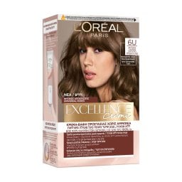 EXCELLENCE | Βαφή Μαλλιών Νο6U Φυσικό Ξανθό Σκούρο 1 Τεμάχιο