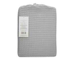 APP | Κουβέρτα Πικέ Μονή Γκρι 1 Τεμάχιο