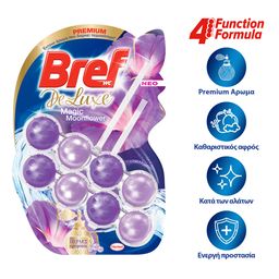 BREF | Μπλοκ Τουαλέτας WC Purple Moonflower Duo 2x50g