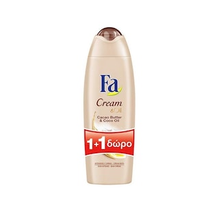FA | Αφρόλουτρο Cacao Butter & Coco Oil 750ml 1+1 Δώρο