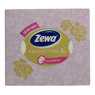 ZEWA | ΧΑΡΤΟΜΑΝΤΗΛΑ CUBE COLLECTION 3 ΦΥΛΛΑ 60 ΤΕΜ