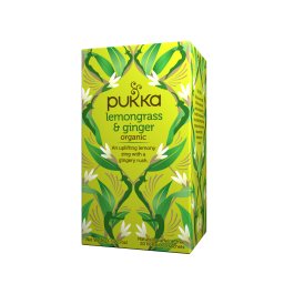 PUKKA | ΤΣΑΪ LEMONGRASS GINGER BIO 20 X 1.27 GR