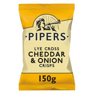 PIPERS | PIPERS CHIPS CHEDDAR&ONION 150GR