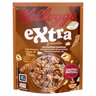 KELLOGGS | Δημητριακά Extra Καραμελωμένα Φουντούκια 375g