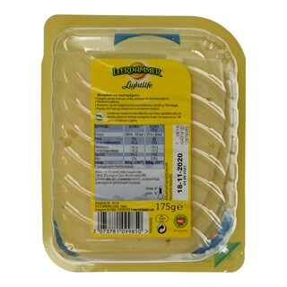 LEERDAMMER | CHEESE LIGHT SLICES 175 GR 0.10E