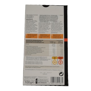 TASTE OF INSPIRATIONS | ΣΟΚΟΛΑΤΑ NOIR 72% CRANBERRY & ORANGE 100GR