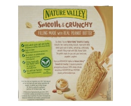NATURE VALLEY | Μπισκότα Βρώμης Φυστικοβούτυρο 4 X 38gr