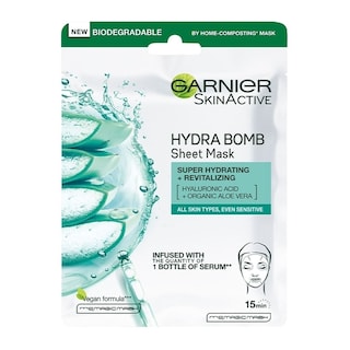 GARNIER | Sheet Mask Hyaluronic Aloe Face Hydration 28g