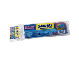 SANITAS | Σακούλες Απορριμάτων Ultra Strong 52x75cm 10 Τεμάχια