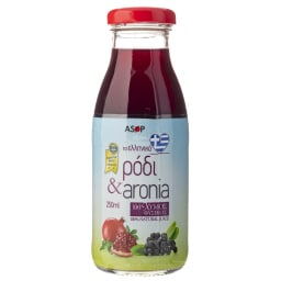 ΑΣΟΠ | Φυσικός Χυμός Ρόδι Αρώνια 250ml