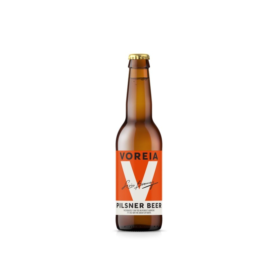 VOREIA Μπύρα Pilsner Φιάλη 330ml