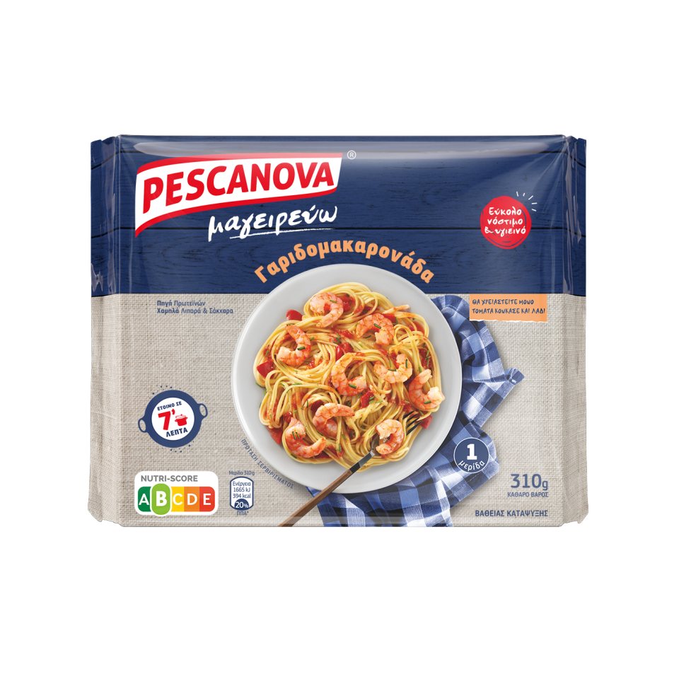 PESCANOVA Γαριδομακαρονάδα Μαγειρεύω 310g