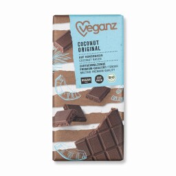 VEGANZ | Σοκολάτα Bio Καρύδας Original 80g