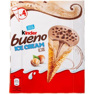 KINDER | Παγωτό Χωνάκι Bueno 4X240gr
