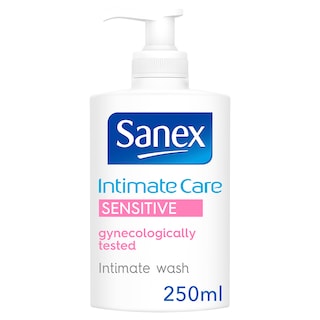 SANEX | Υγρό Καθαρισμού Ευαίσθητης Περιοχής Intimate Care Sensitive 250ml