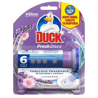 DUCK | FRESH DISCS | Block Λεκάνης WC Lavender 36ml