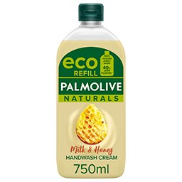 Κρεμοσάπουνο Naturals Μέλι & Γάλα Ανταλλακτικό 750ml