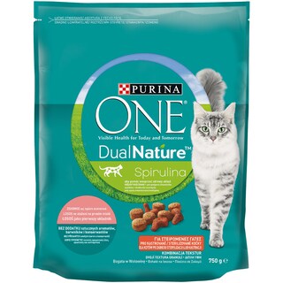 PURINA ONE | Γατοτροφή Dual Nature Sterilcat Σολομός 750g