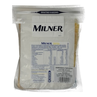 MILNER | Τυρί Τόστ Μαλακό Φέτες 300gr + 175gr Δώρο