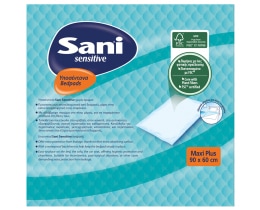 SANI | Υποσέντονα Maxi Plus Χωρίς Άρωμα 90x60cm 15 Τεμάχια
