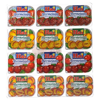 HAI | ΜΑΡΜΕΛΑΔΑ ΑΝΑΜΙΚΤΗ ΜΕΡΙΔΕΣ 12 X 20 GR