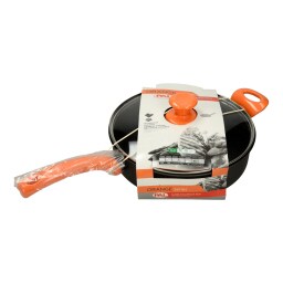 ORANGE | ORANGE SAUTESE POT 26CM. ORANGE ΑΝΤΙΚΟΛΛΗΤΙΚΗ 26 CM 1 PIECE
