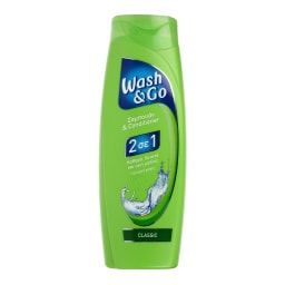 WASH&GO | ΣΑΜΠΟΥΑΝ 2 ΣΕ 1 CLASSIC 400 ML