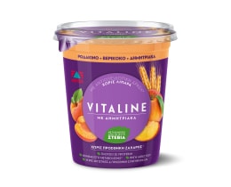 VITALINE | ΕΠΙΔΟΡΠΙΟ ΓΙΑΟΥΡΤΙΟΥ ΒΕΡΙΚΟΚΟ ΡΟΔΑΚΙΝΟ ΔΗΜΗΤΡΙΑΚΑ 0% ΛΙΠΑΡΑ 380 GR