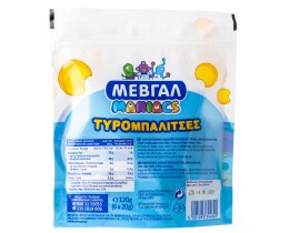 ΜΕΒΓΑΛ | Τυρομπαλίτσες Maniacs 6x20g